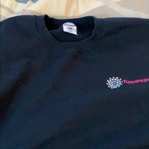 Black Tupperware Sweatshirt